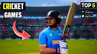 Top 5 Best Offline Cricket Games For Android - New Cricket Games 2024
