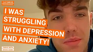 Conal was struggling with depression and anxiety