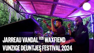 Jarreau Vandal B2B Waxfiend | Vunzige Deuntjes Festival 2024 | Amsterdam | Eclectic stage by Stewww