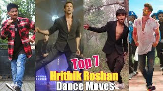 Hrithik Roshan Top 7 Amazing Dance Moves | Best Dance | ASquare Crew