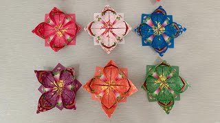 小莲花/水莲花 折纸教学 Origami