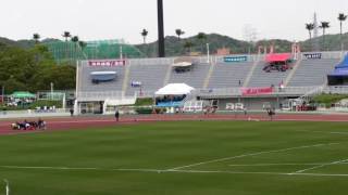 20170429 第16回阪奈和高等学校対抗陸上競技大会  男子4×100mR　T決勝　3組