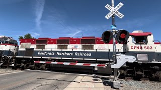 CFNR 502 Davis Job South - County Road 24A Railroad Crossing, Woodland California