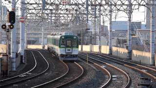 元日に現れた謎の列車 京阪2600系混色5連【回送？】西三荘通過！