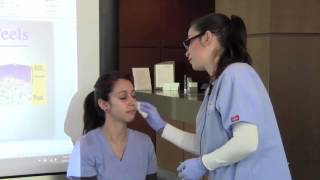 Esthetician Anne Marie Demonstrates a Chemical (Jessner's) Peel