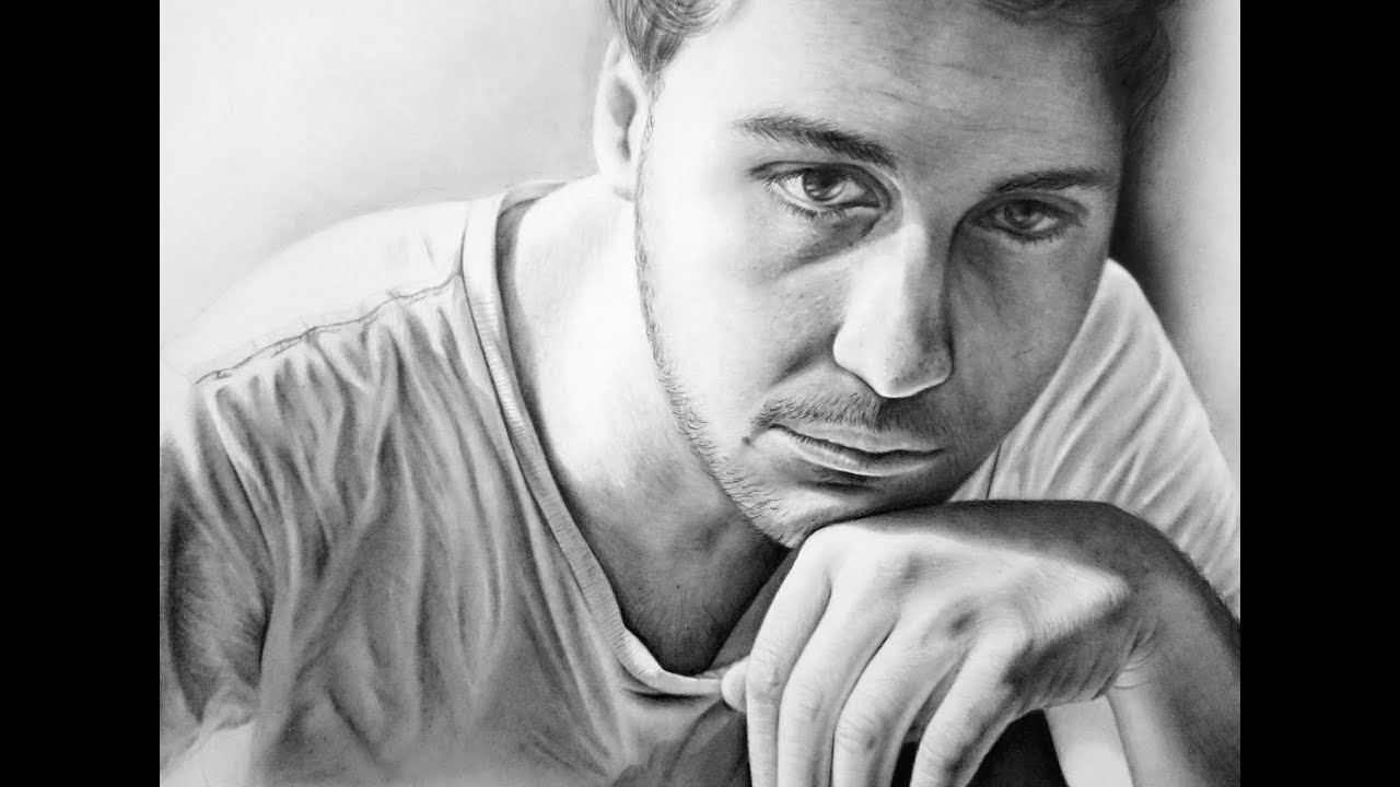 Time Lapse Drawing 4 Portrait Youtube