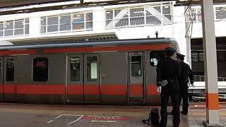 中央線E233系青梅特快東京行を撮った。立川駅