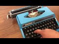 SILVER-REED Typewriter operation check