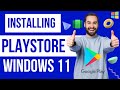 How to Install Google Play Store on Windows 11 WSA | Install Gapps on Windows 11 | Magisk on WSA