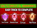 easy way to complete time traveler skeleton hand circus hot pizza achievement |pubg hard achievement