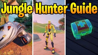 All Jungle Hunter Challenges Guide in Fortnite!