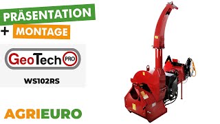 Produkt- und Montagevideo GeoTech-Pro WS102RS - Häcksler für Traktoren