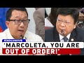 Breaking: Marcoleta Na- 'OUT of ORDER' sa Kongreso