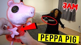 DO NOT MAKE PEPPA PIG VOODOO DOLL AT 3 AM CHALLENGE!! (IT WORKED!!)