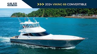 SOLD - 2024 Viking 68 Convertible Yacht For Sale \