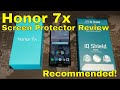 Honor 7x: Screen Protector Review: This one is a winner! Honor 7x: Screen Protector Review: This one is a winner!