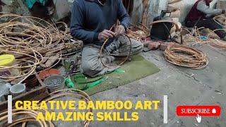 How to make Bamboo Basket Step by Step | How to Weave Bamboo Basket | Bamboo Basket Diy