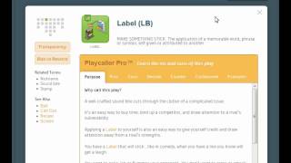 Label (LB) - Playmaker Tutorial Series