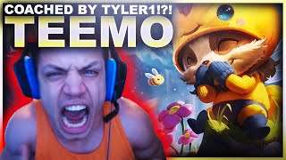 GETTING COACHED BY TYLER1 ON TEEMO! | League of Legends