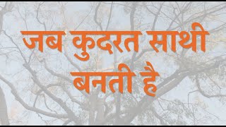 यात्रा || जब कुदरत साथी बनती है ||When nature becomes a partner|| spiritual journal || #shorts