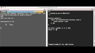 doctest + power-assert in JavaScript