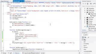 Lesson 9-10: Directly call a web method using JQuery and JSON
