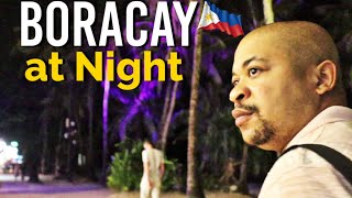 BORACAY AT NIGHT | Walking Tour Boracay Island Philippines