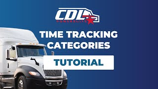 CDL PowerSuite - Time Tracking Categories