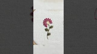 Pistil Stitch Embroidery 🌸 Hand Embroidery for Beginners