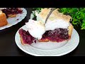 🍒 the most delicious cherry pie that melts in your mouth an incredibly tasty cake