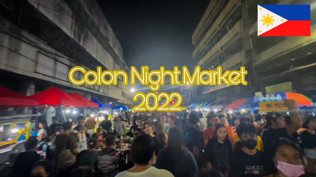 Colon Night Market | Walking Tour | Cebu City, Cebu, Philippines - YouTube