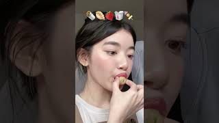 Ăn theo icon cùng Quynh Truong 🥟🌯🍓🥡🍢 #mukbang #eating