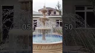 Aqlay fontan, bulaq, güldan.  (051)-430-04-50 Fərid #mərmər #fontan #bulaq #güldan #kamin #fountain