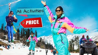 Manali Solang Valley में ये Activity जरूर करें  in Low Price || ठगने वालो से बचे | Tour Guide