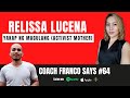 Relissa Lucena with Coach Franco Says