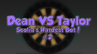 Scolia's Hardest Bot (Taylor) #2 - 501, First To Two Legs