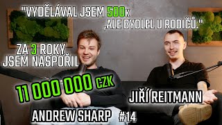 z 0 na 100 tisíc  za 3 měsíce díky IT 🚀 - Andrew Sharp x Jiri Reitmann - sharp programmer academy 🔥