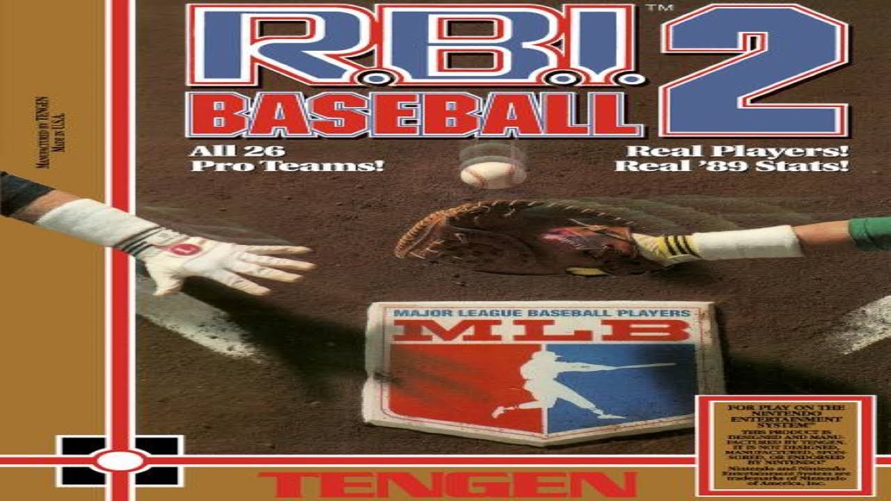 R.B.I. Baseball 2 - Nes Playthrough - YouTube