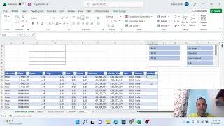 Slicer in excel with SUMIFS and PIVOT