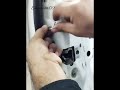 Removing the door handle Mercedes E class w211. Снятие ручки двери мерседес е класс w211.