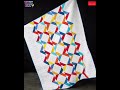 fabulous quilt ideas ✅ multicolor quilt project 💐 handmade blanket رلی ڈیزائنس🦋 viralvideo