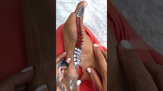 This foot reflexology is very soothing 🥰 #footreflexology #reflexology #foot #footmassage