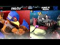 tamisuma 175 ssbu faster falco vs. somo rob k rool smash ultimate round 2