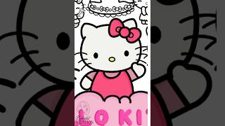 Coloring Techniques For Drawing Easy Techniques For Beginners Hello Kitty
