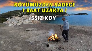 KÖYÜMÜZDEN SADECE 1 SAAT UZAKTA ISSIZ KOYDA BİR GÜN | ZIPKINLA BALIK AVI | KAMP YEMEĞİ