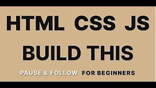 HTML, CSS, Javascript Custom Dropdown Tutorial 2026
