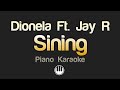 Dionela - Sining ft.  Jay R (Karaoke)