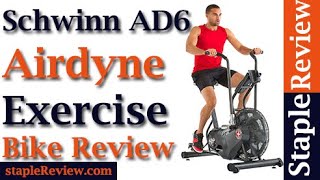 ✅ Exercise Bike: Schwinn AD6 Airdyne Exercise Bike [Review & Feature]