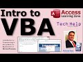 Introduction to Programming in Visual Basic for Applications (VBA) in Microsoft Access (Access VBA)