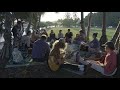 circle of friends kirtan in the park